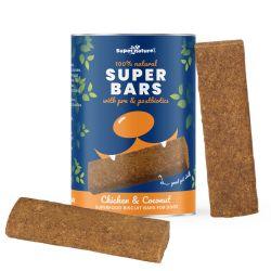SuperNature Super Bar Chicken & Ccoconut, 14bars - North East Pet Shop Supernature