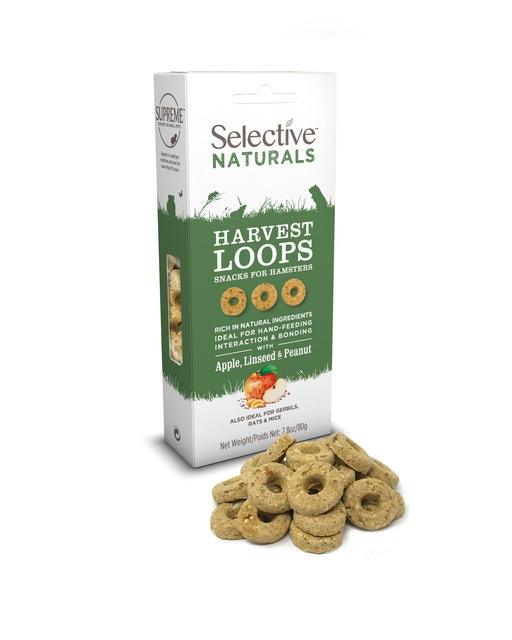 Supreme Selective Natural Harvest Loops 4x80g - North East Pet Shop Supreme Pet Food