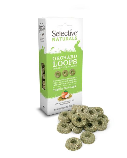 Supreme Selective Natural Orchard Loops 4x80g - North East Pet Shop Supreme Pet Food