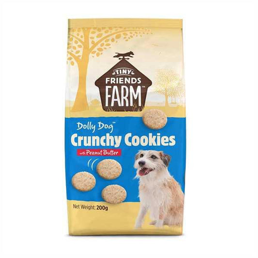 Supreme Tiny Friends Dolly Dog Crunchy Cookies - 200g - North East Pet Shop Tiny Farm Friends