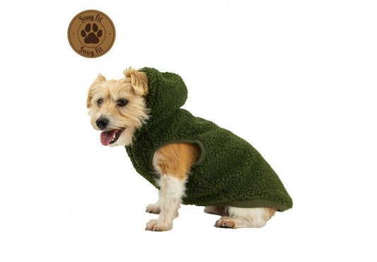 Teddy Sherpa Fleece Green S - North East Pet Shop Ancol