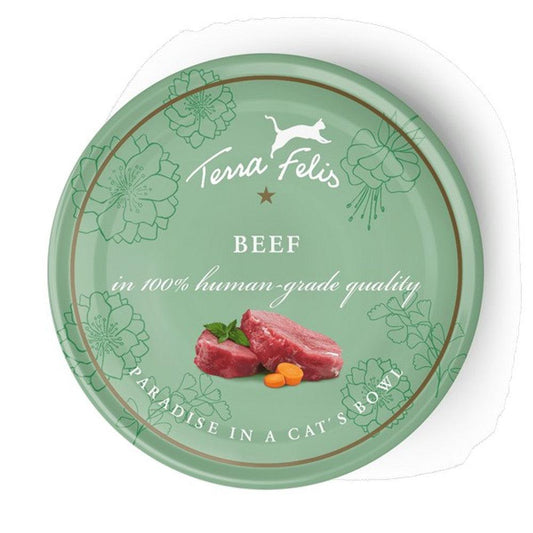 Terra Felis Grain Free ﻿Beef with Carrot and Watercress - North East Pet Shop Terra Felis