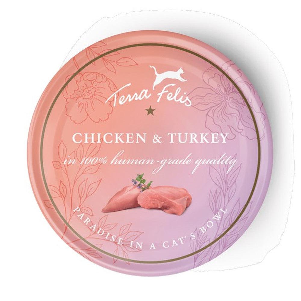 Terra Felis Grain Free ﻿Chicken and Turkey - North East Pet Shop Terra Felis