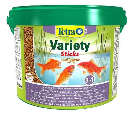 Tetra Pond Variety Sticks Tub - North East Pet Shop Tetra