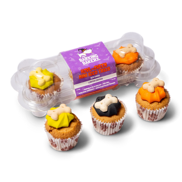 The Barking Bakery Howloween Mini Iced Trios - North East Pet Shop Barking Bakery