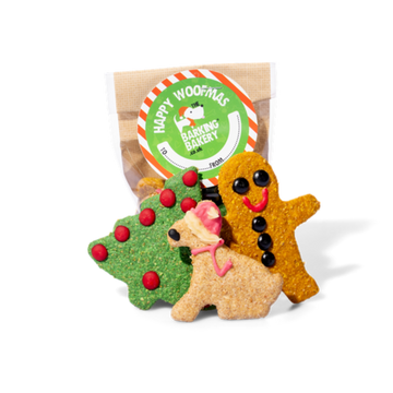 The Barking Bakery Yappy Woofmas Cheesey Biscuits - North East Pet Shop Barking Bakery