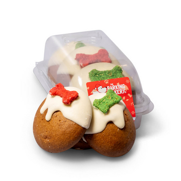 The Barking Bakery Yappy Woofmas Christmas Pudding Cookie - North East Pet Shop Barking Bakery