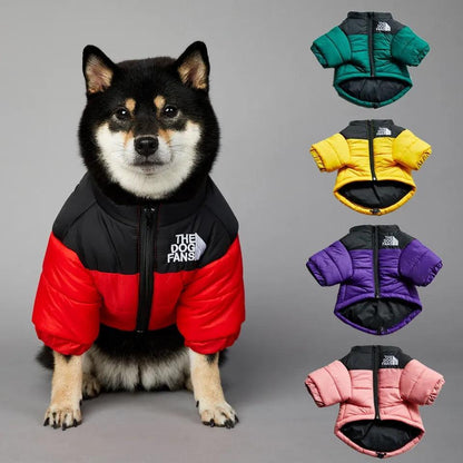 The Dog Fans - Dog Puffer Jacket - North East Pet Shop Dog Shack UK