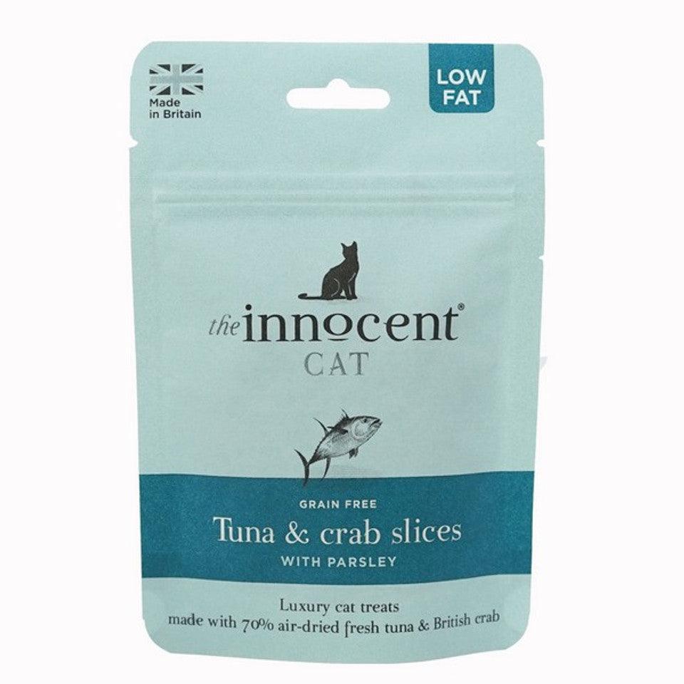 The Innocent Cat Tuna and Crab Slices 10 x 70g - North East Pet Shop The Innocent