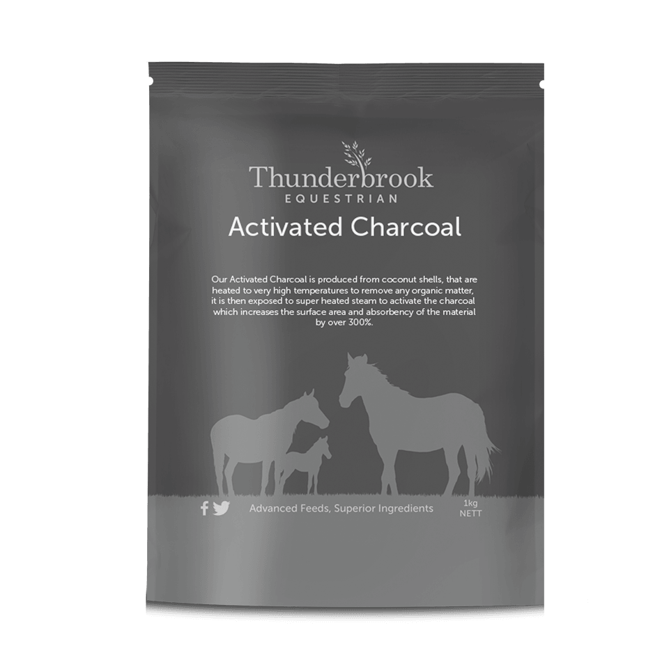 Thunderbrook Equestrian Activated Charcoal 1kg - North East Pet Shop Thunderbrook