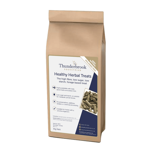 Thunderbrook Equestrian Healthy Herbal Treats 1kg - North East Pet Shop Thunderbrook