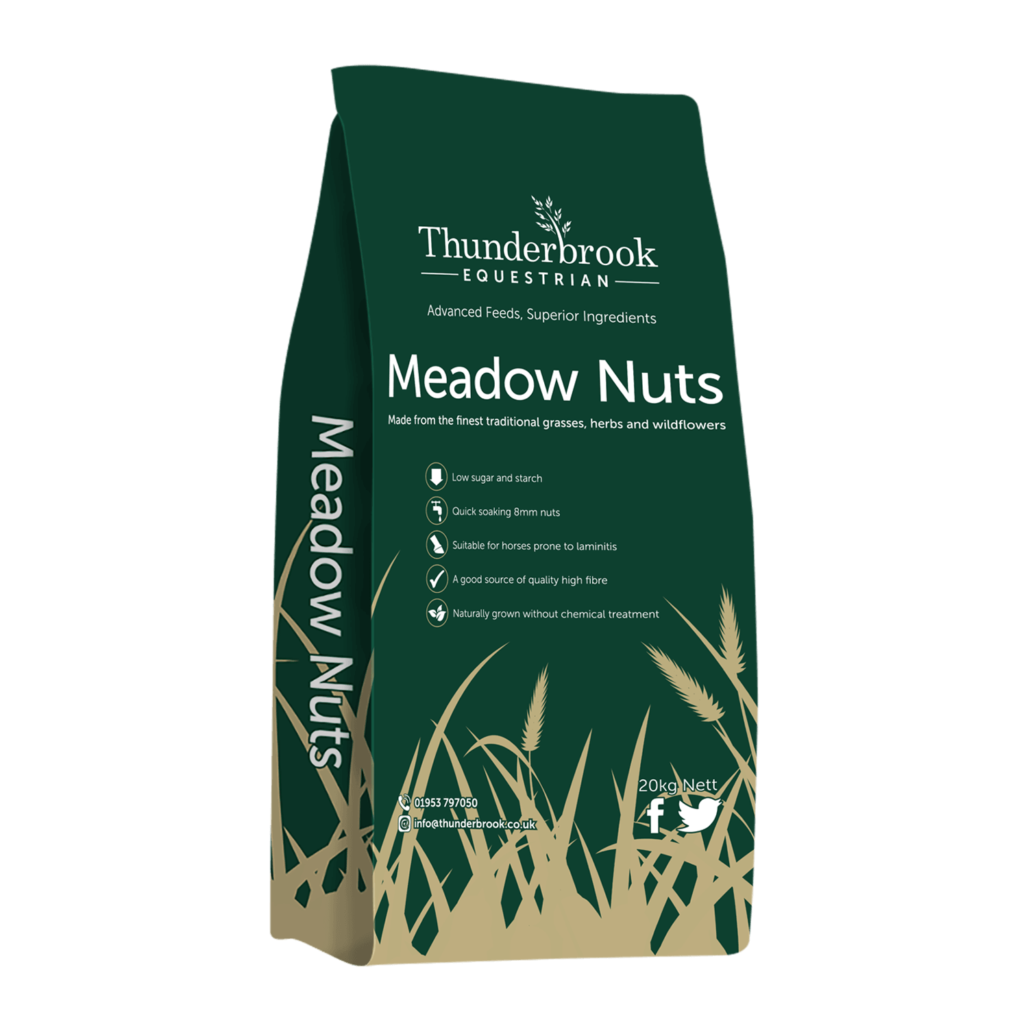 Thunderbrook Meadow Nuts 20kg - North East Pet Shop Thunderbrook