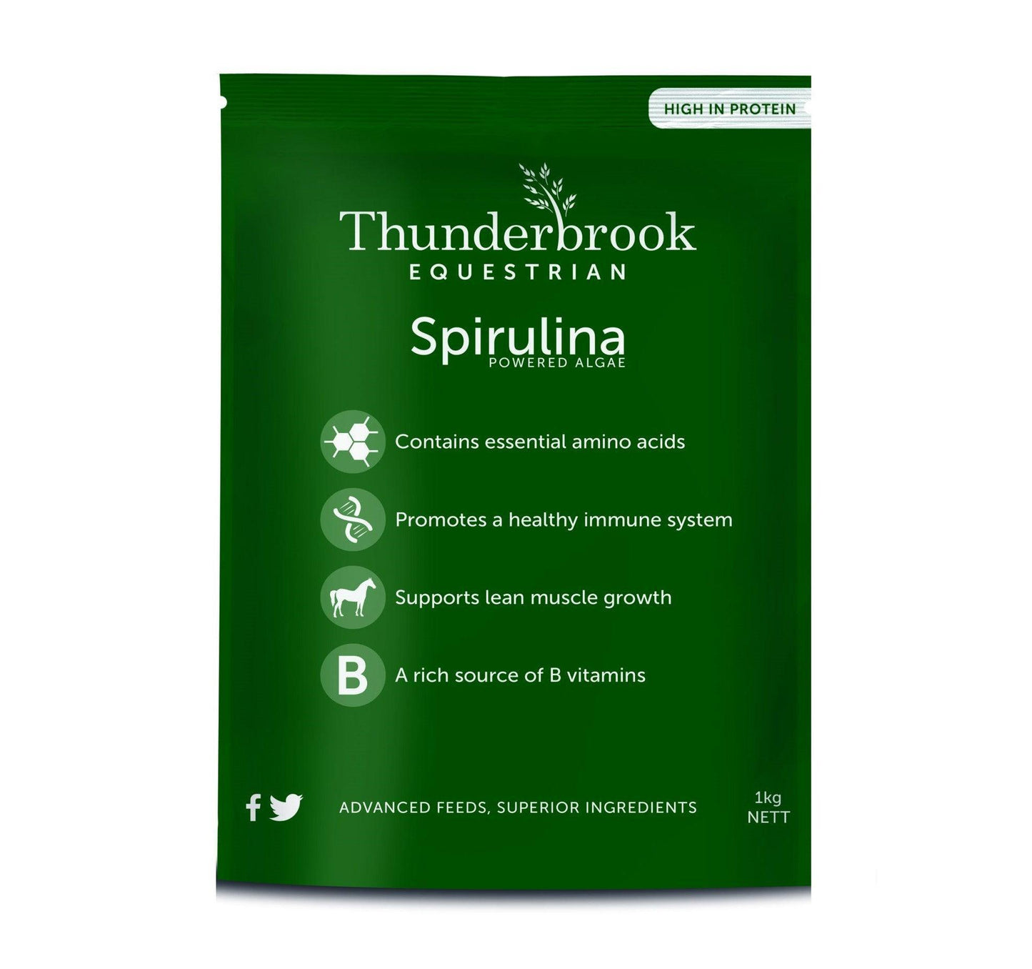Thunderbrook Organic Spirulina Pratensis - North East Pet Shop Thunderbrook