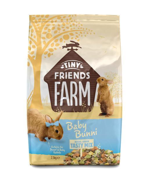 Tiny Friends Farm Baby Bunni Tasty Mix - North East Pet Shop Supreme Pet Food