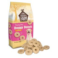 Tiny Friends Farm Danny Dog Doggy Donuts Chicken, 200g - North East Pet Shop Tiny Farm Friends