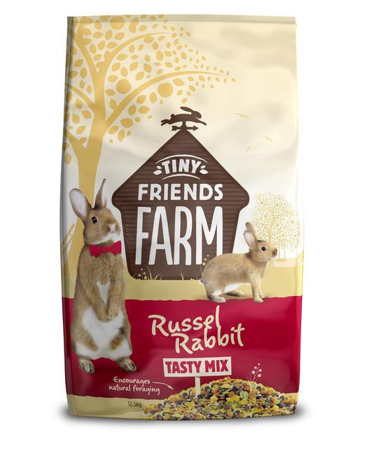 Tiny Friends Farm Russel Rabbit Tasty Mix 12.5kg - North East Pet Shop Supreme Pet Food