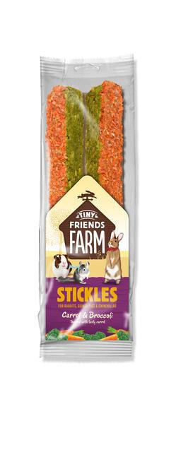 Tiny Friends Farm Stickles Car&B 8x100g - North East Pet Shop Supreme Pet Food