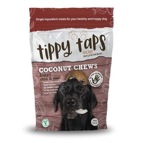 Tippy Taps Treats Coconut Chews 100g - North East Pet Shop Tippy Taps