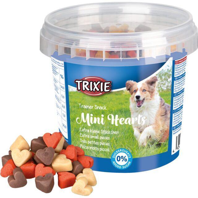 Trainer Snack Hearts with chicken, lamb&salmon - North East Pet Shop Trixie
