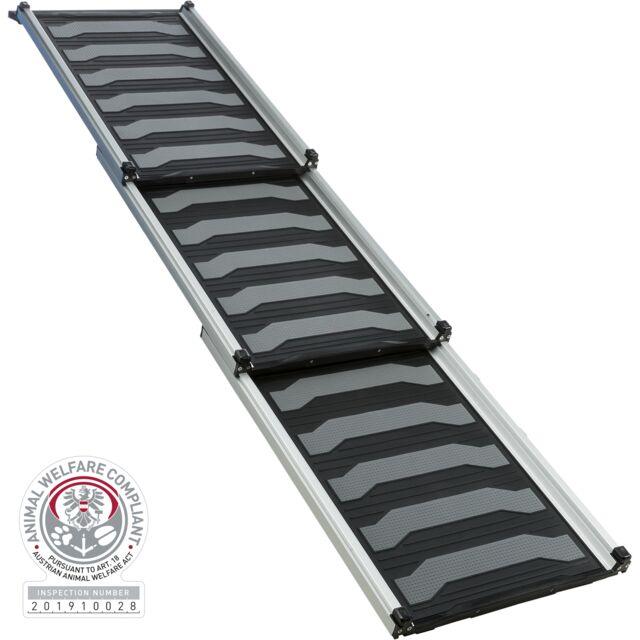 Trixie 3-step 3-Step Telescope Ramp, aluminium/TPR - North East Pet Shop Trixie