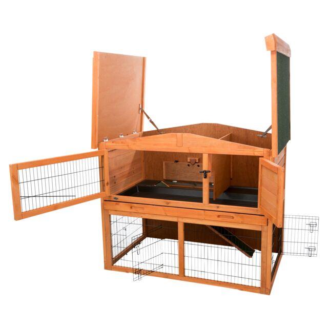 Trixie Small Animal Hutch with Enclosure - North East Pet Shop Trixie