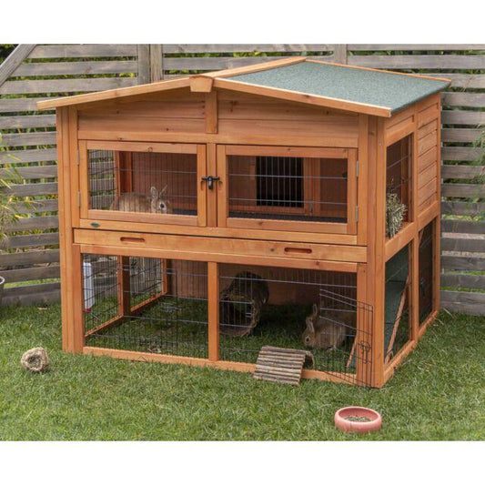 Trixie Small Animal Hutch XL with Enclosure - North East Pet Shop Trixie