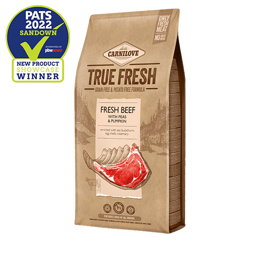True Fresh Beef Dog Food - North East Pet Shop Carnilove