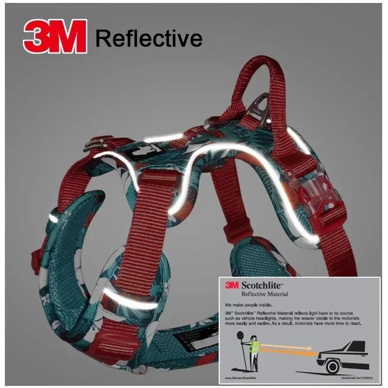 Truelove Pet Explosion-proof Dog Harness Camouflage Reflective Nylon Special Edition and Upgrade Version Easy to Adjust - North East Pet Shop Truelove