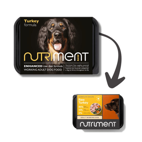 Turkey formula - Adult - 500g tub - North East Pet Shop Nutriment