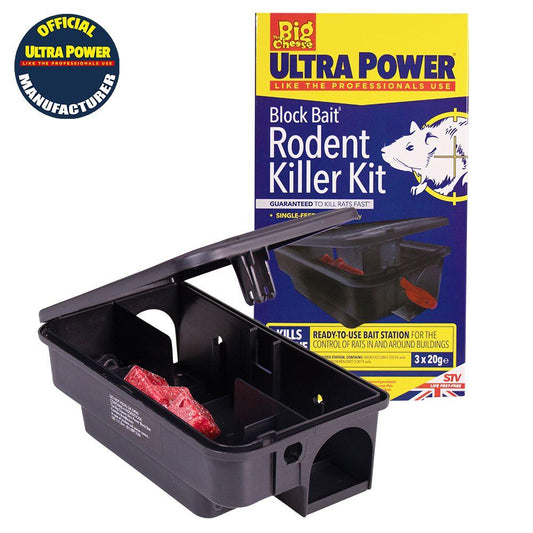 Ultra Power Block Bait2 Rodent Killer - North East Pet Shop Big Cheese Ultra Power