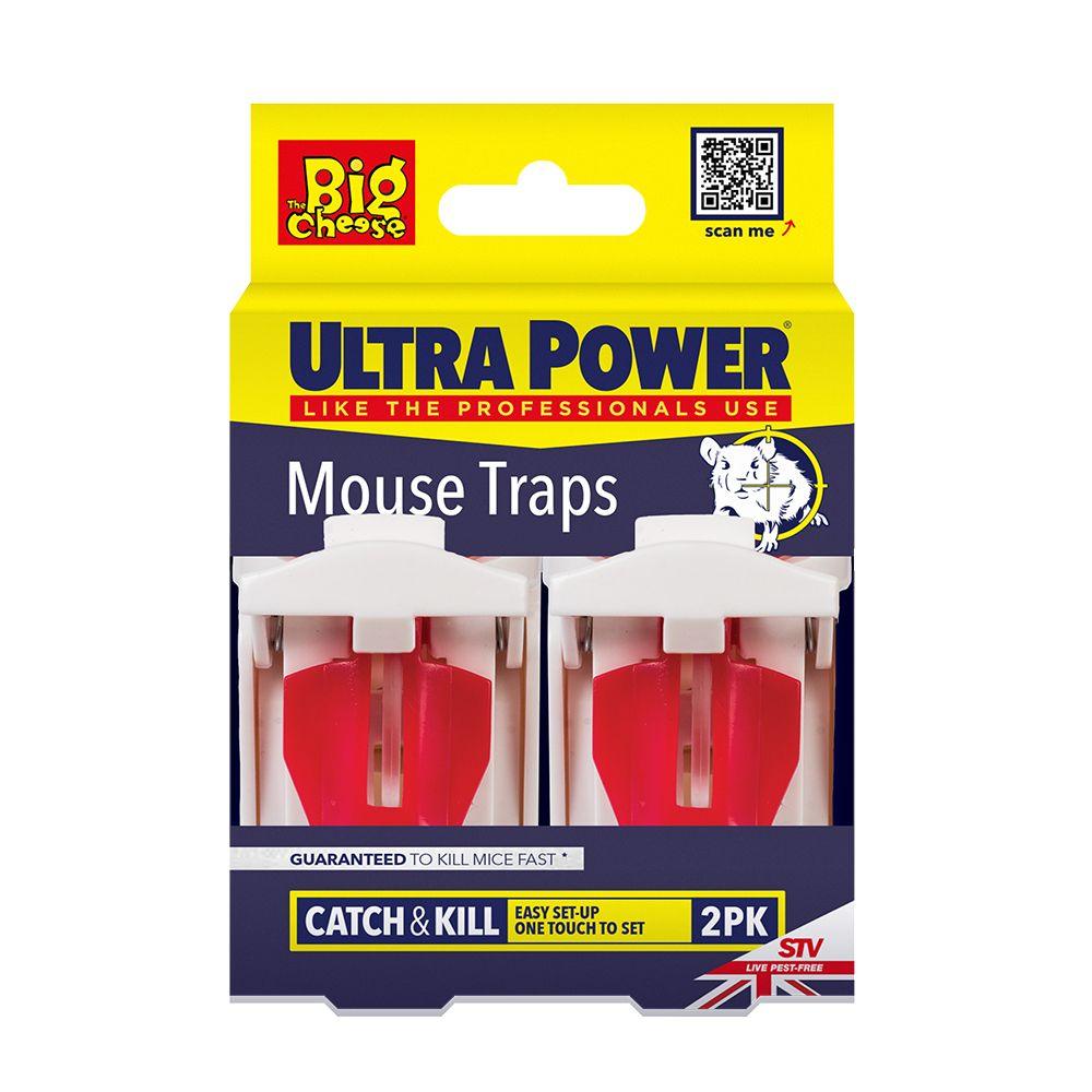 Ultra Power Mouse Trap Baited 2Pack - North East Pet Shop Big Cheese Ultra Power