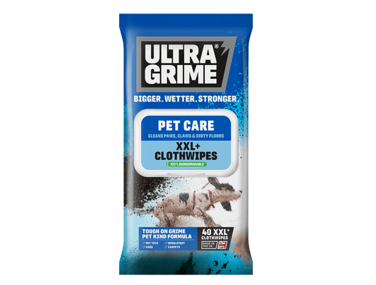 UltraGrime XXL Pet Care Clothwipes 40pk - SALE - North East Pet Shop Ultra Grime