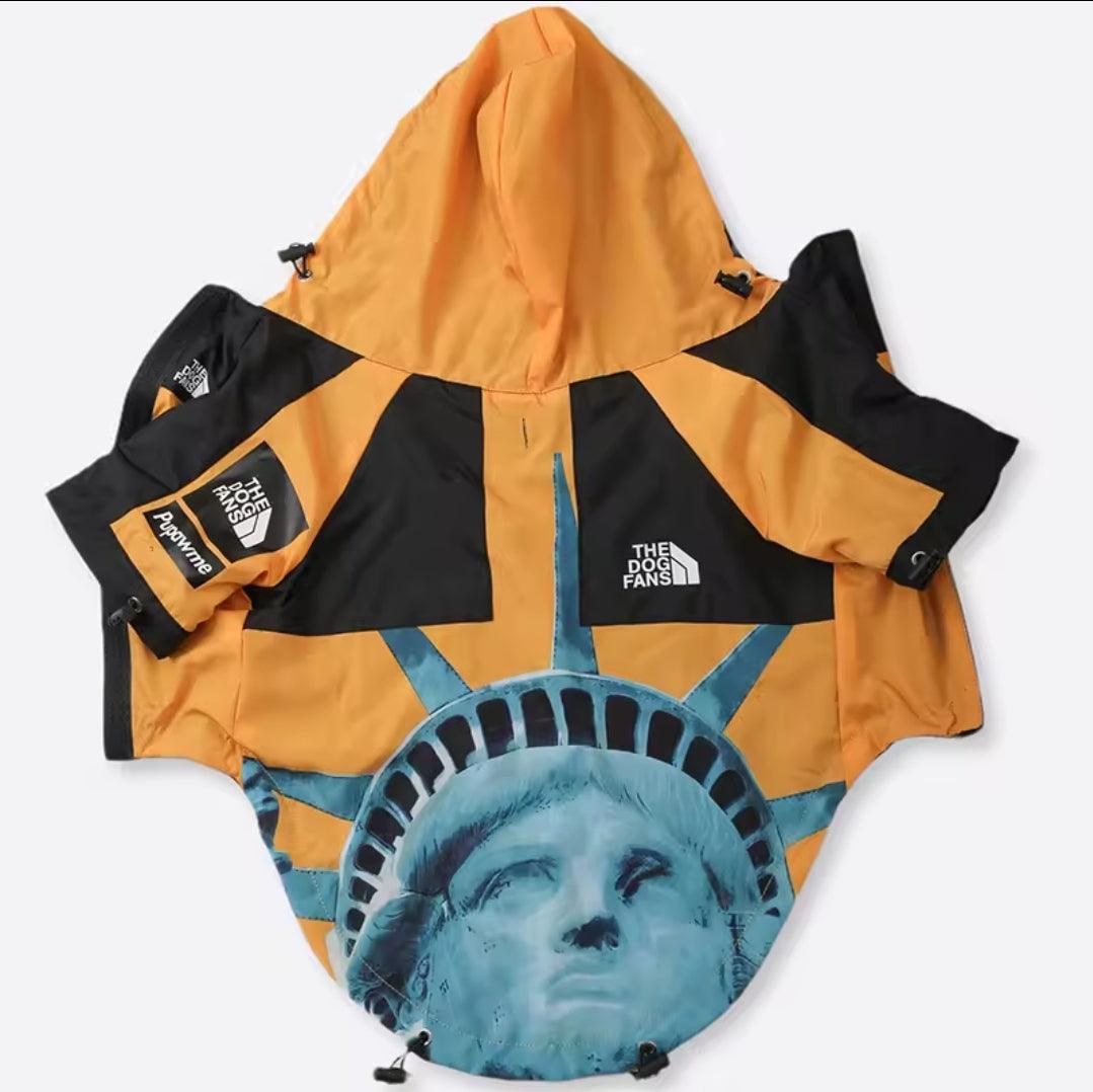 USA Waterproof Dog Coat - North East Pet Shop Dog Shack UK