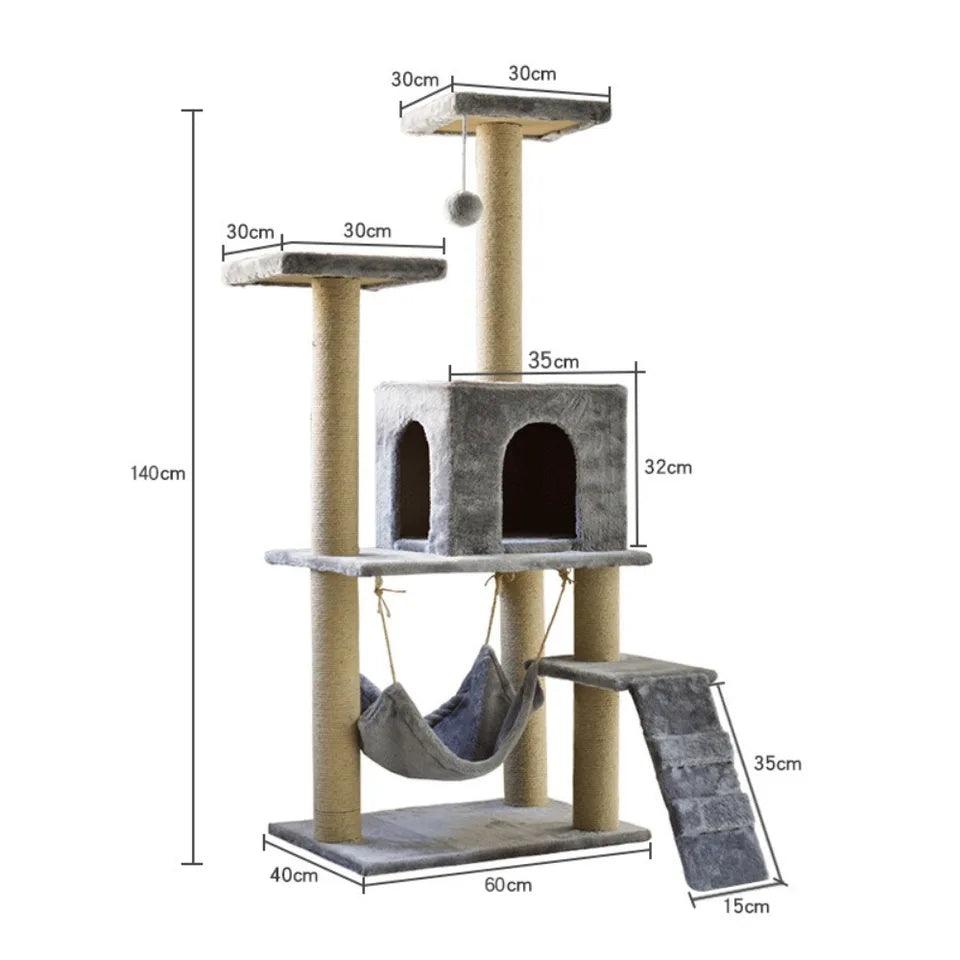 Value Cat Tree - Climbing Frame - North East Pet Shop North East Pet Shop 