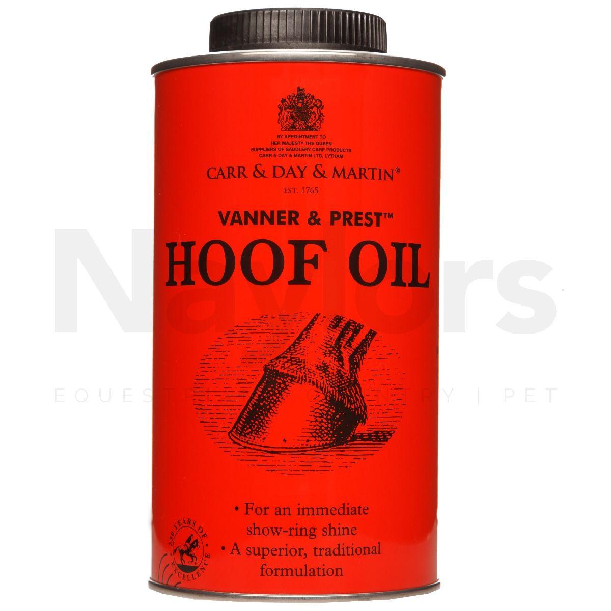 Vanner & Prest Hoof Oil - North East Pet Shop Carr & Day & Martin