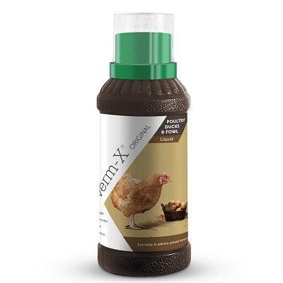 Verm X Liquid For Poultry 500ml - North East Pet Shop Verm-X
