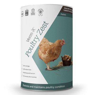 Verm X Poultry Spice & Zest 500g - North East Pet Shop Verm-X