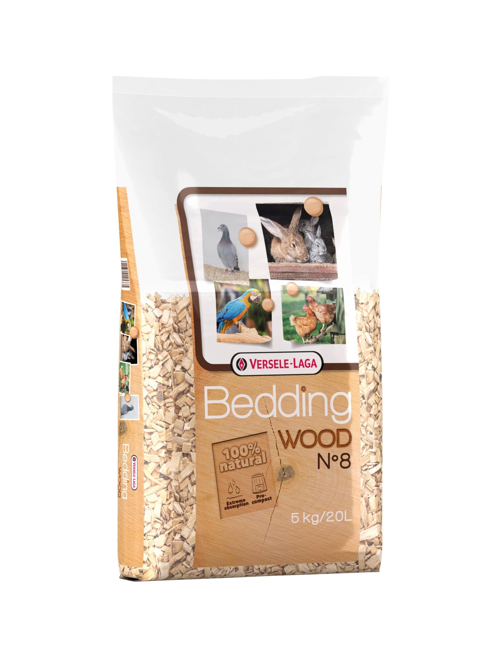 Versele Laga Bedding Wood No.8 - North East Pet Shop Versele Laga