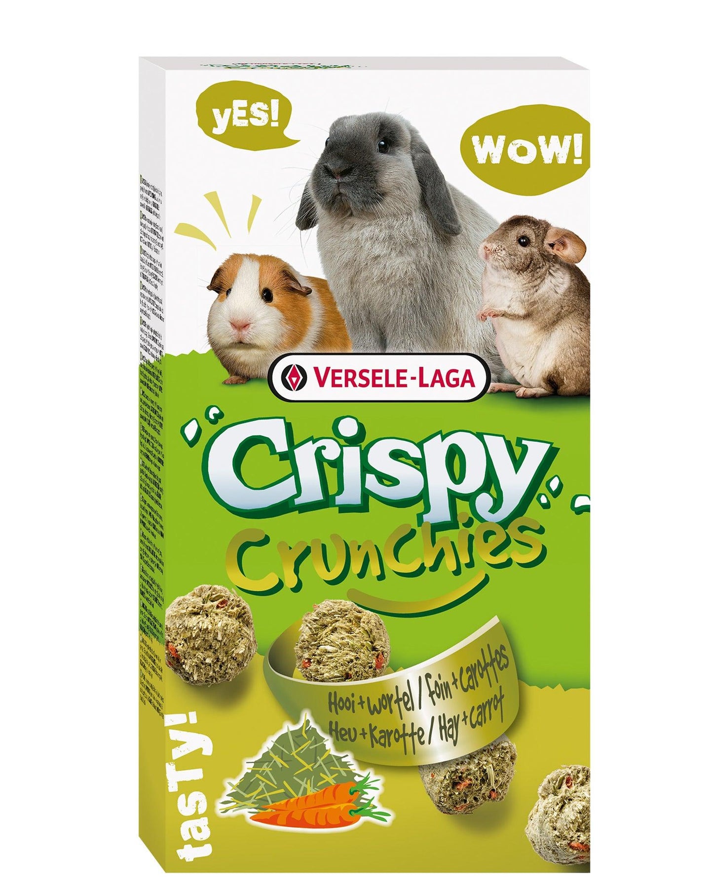 Versele Laga Crispy Crunchies Hay 6x75g - North East Pet Shop Versele Laga