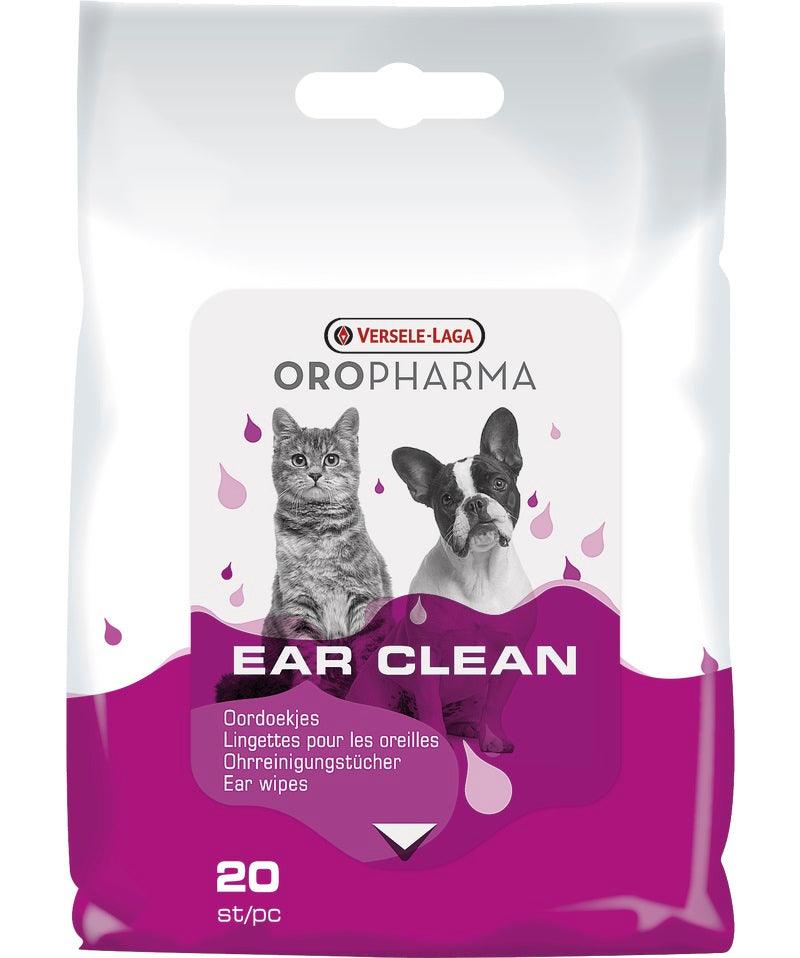 Versele Laga Ear Clean Wipes 6 x 20 Sheets - North East Pet Shop Versele Laga