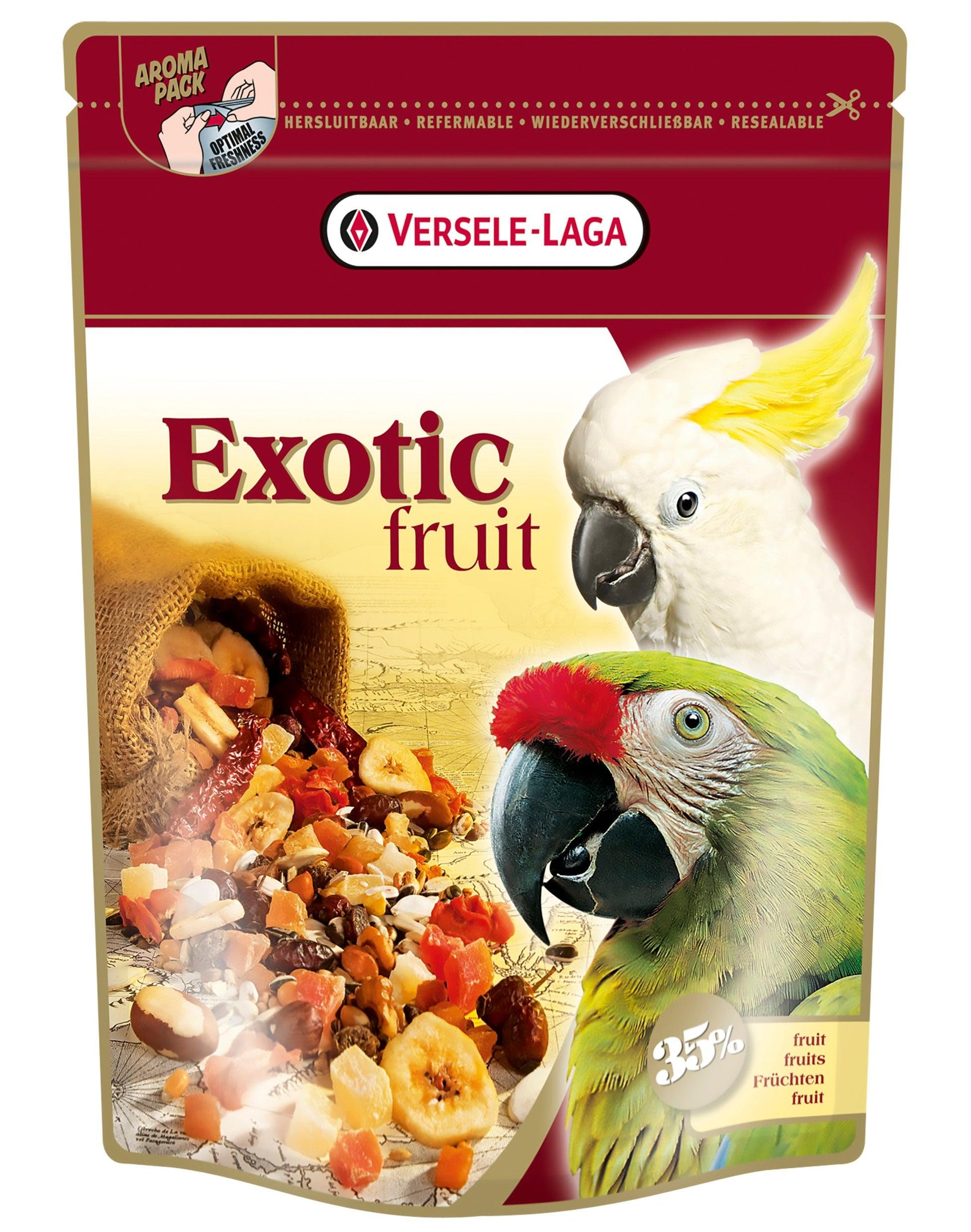 Versele Laga Exotic Fruit Mix 6x600g - North East Pet Shop Versele Laga