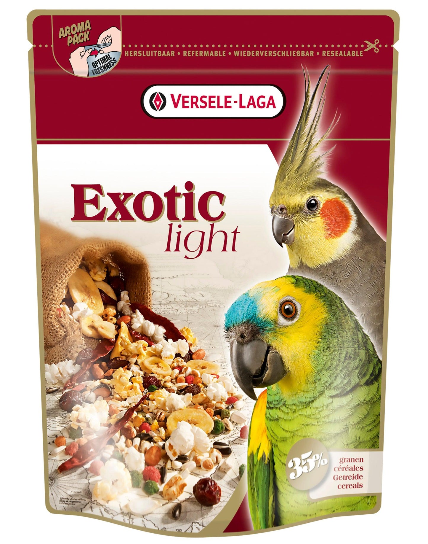 Versele Laga Exotic Light Mix 6x750g - North East Pet Shop Versele Laga