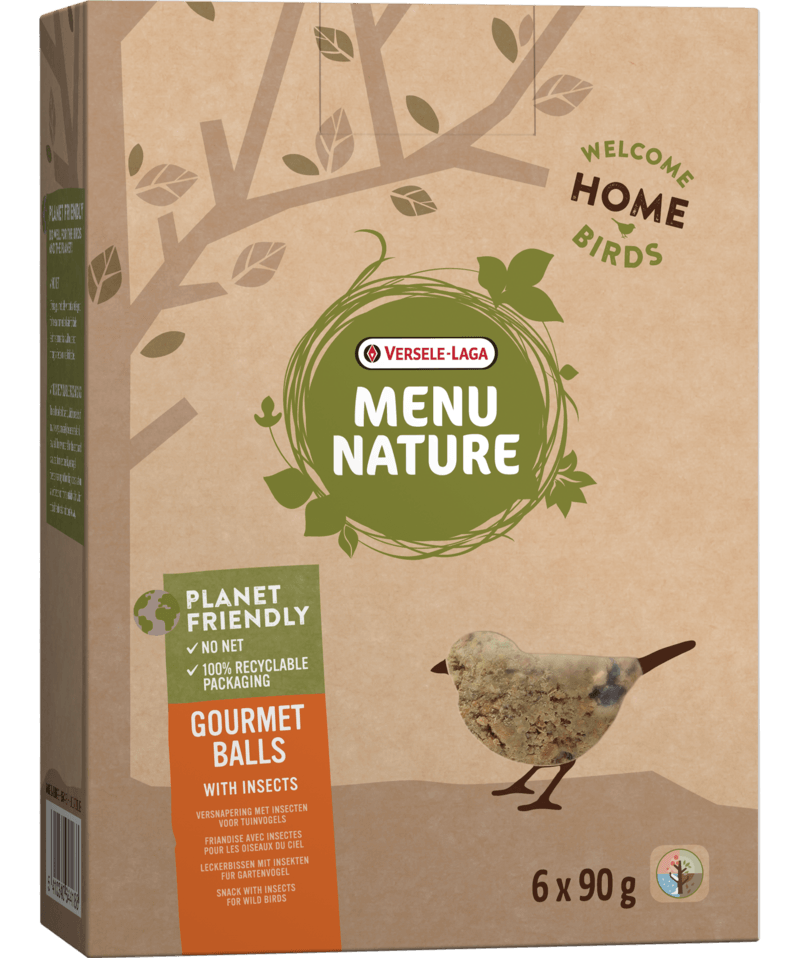 Versele Laga Menu Nature Gourmet Ball Insect 6x90g - North East Pet Shop Versele Laga