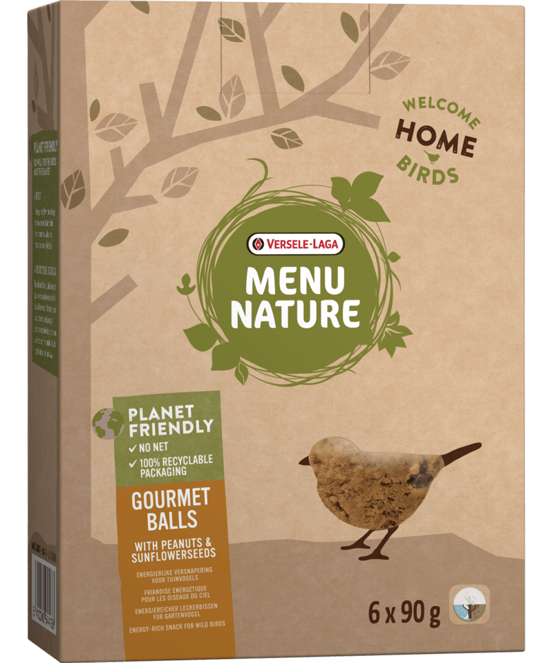 Versele Laga Menu Nature Gourmet Ball Peanut 6x90g - North East Pet Shop Versele Laga