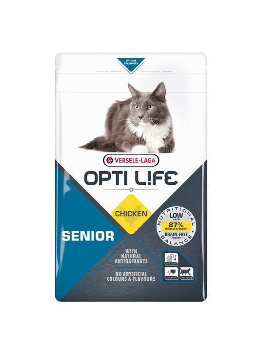 Versele Laga Opti Life Cat Senior Grain Free Chick 4x1kg - North East Pet Shop Versele Laga