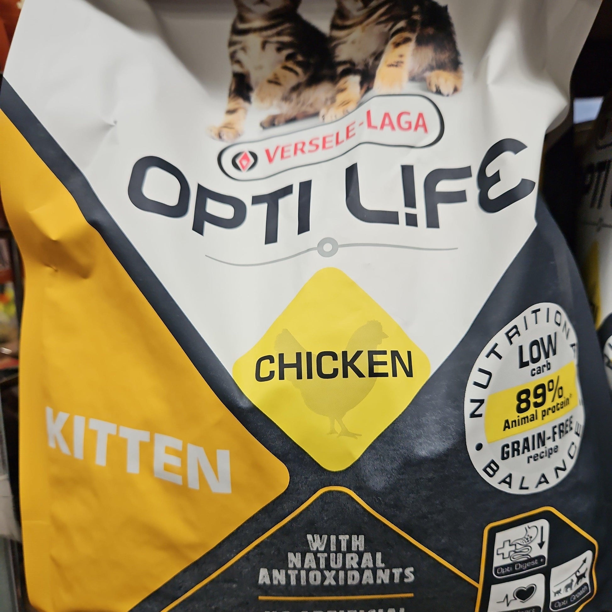 Versele Laga Opti Life Kitten Grain Free Chick 10kg - North East Pet Shop Versele Laga