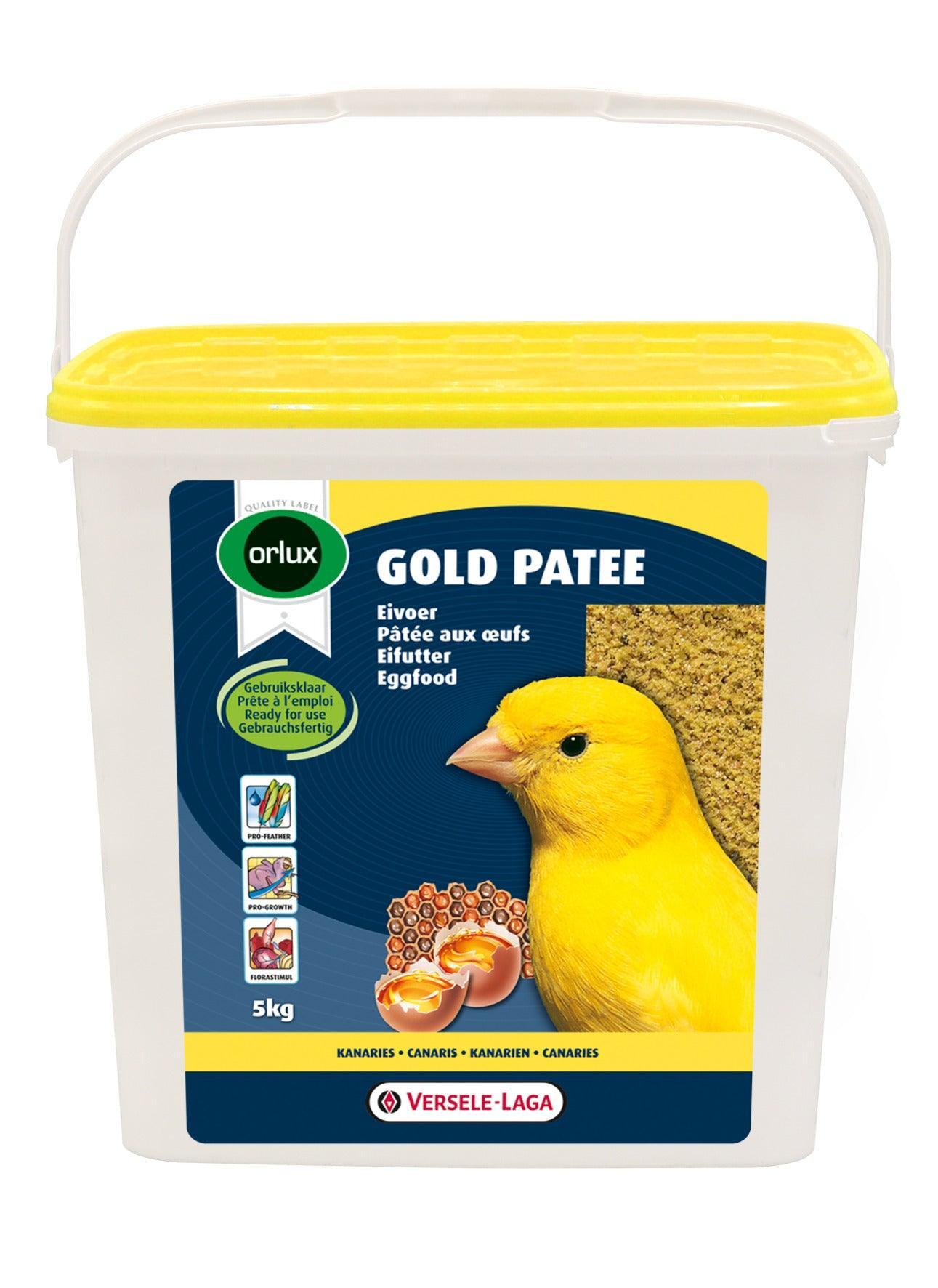 Versele Laga Orlux Gold Patee Canaries 5kg - North East Pet Shop Versele Laga