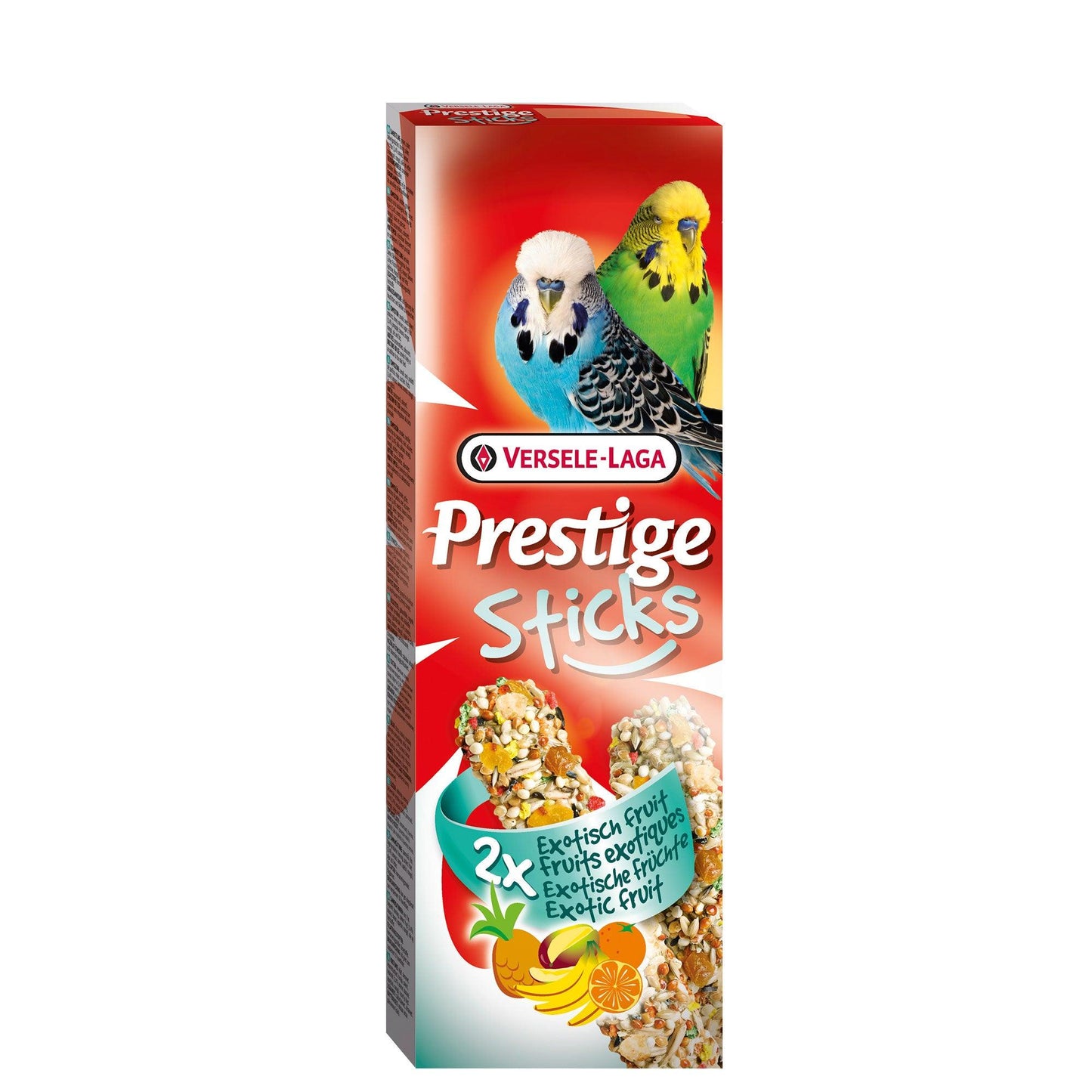 Versele Laga Stick Budgie Exotic Fruit 10x60g - North East Pet Shop Versele Laga