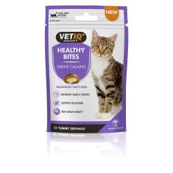 VETIQ Healthy Bites Serene Calming Cat Treats, 65g - North East Pet Shop VetIQ