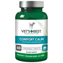 Vets Best Comfort Calm Dog, 60tabs - North East Pet Shop Vets Best
